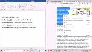 How To Use Split Screen On Windows 10 | Windows 10 Multiscreen