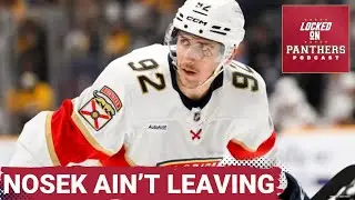 Tomas Nosek says NO to a raise elsewhere and YES to remaining a Panther!