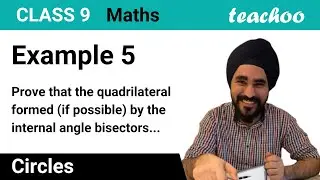 Example 5 - Prove that quadrilateral formed by internal - Class 9 - Teachoo