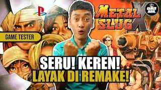 PLAYSTATION RETRO GAME METAL SLUG X (1999)