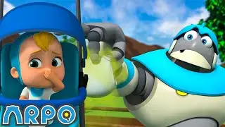 방귀쟁이 알포?! | 알포 | 시즌 4 | 새로운 어린이 만화 | 로봇알포 Arpo The Robot