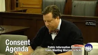 Articles 1-5 - Consent Agenda