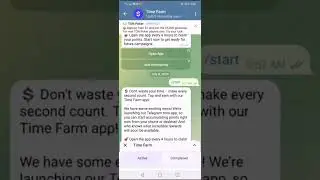 How you can get Time farm tokens for free just finishing daily tasks