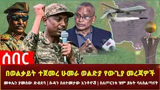 Ethiopia - በወልቃይት ተጀመረ ሁመራ ወልድያ የውጊያ መረጃዎች | መቀሌን ያመሰው ድብደባ ስለጦርነቱ ዝምያሉት ባለስልጣናት የውጭ ሃይሎች እጃችሁን ሰብስቡ
