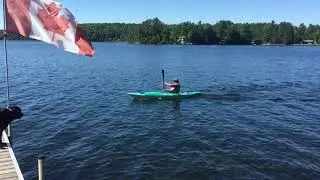 Cottage fun at Halls Lake Ontario