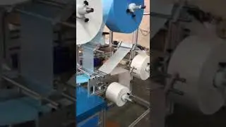 wide earloop face mask making machine