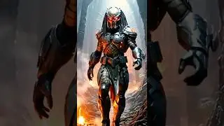 PREDATOR LADIES Yautja Qween 4k #Predator #shorts #fyp