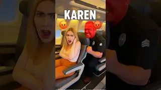 Karen Gets Karma For Being Annoying! 😤✈️
