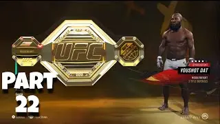 EA UFC 4 LIVE GAMEPLAY CAREER ( HARD MODE )  | PART:22 | PS4 PRO | YOUSHOTDAT