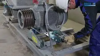 Chi tiết kiểm tra v&agrave; lắp đặt ho&agrave;n thiện Rosta Motorbase ứng dụng trong truyền động đai, x&iacute;ch tải