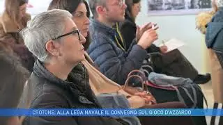 CROTONE: ALLA LEGA NAVALE IL CONVEGNO SUL GIOCO D'AZZARDO