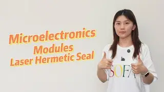 hermetic seal welding / kovar alloy microelectronic module / custom glove box laser welding system