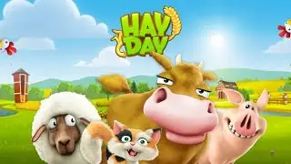 Hay Day ll Harvesting, collecting daily gift, collecting products 