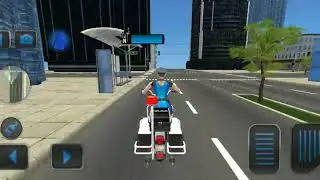 US Police Moto Bike 2019 : Gangster Chase games