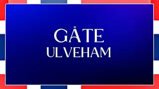 LYRICS / TEXT | G&Aring;TE - ULVEHAM | EUROVISION NORWAY 2024