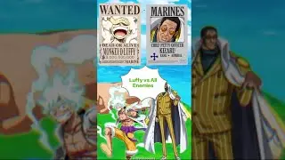 Luffy vs All Enemies in One Piece