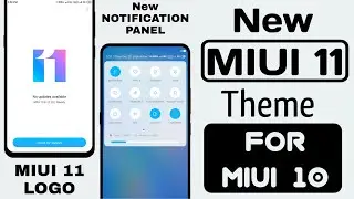 New MIUI 11 Official Theme For MIUI 10 | MIUI 11 Theme🔥🔥🔥