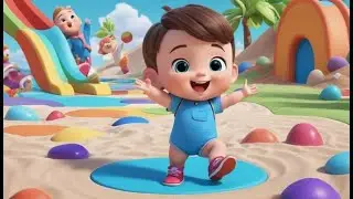 Baby Tim Waves Hello | Friendly Greeting Song for Kids | Toddler Social Skills Rhyme