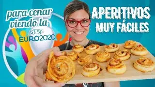 APERITIVOS para ver LA EUROCOPA muy FÁCILES y RÁPIDOS