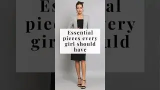 Essential Pieces Every Girl Should Have 😍 What to wear | Fashion Hacks #fashion #shorts #trending