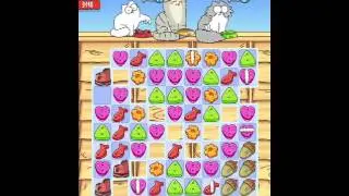 Simons Cat - Crunch Time - Level 208 - No Boosters (by match3news.com)