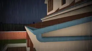 Roof Top Rainwater Harvesting  Animation