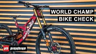Jackson Goldstone's 2022 Santa Cruz V10 DH Bike Check
