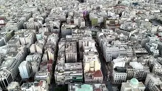 Fly over Athens