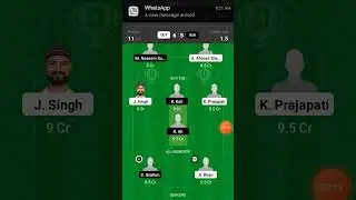 QUT vs RUR Dream11 Team 26-12-2021 Match At 9pm | qut vs rur dream11 prediction #shorts