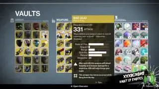 Destiny: Vault Full of Exotics, SIXTY ! Update 1.1.2. More Vault space