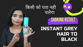 Instant fix your gray hair/ Loreal paris magic retouch Instant root concealer grayhair spray #Loreal