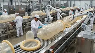 Inside a High‑Tech Condom Factory &ndash; Step‑by‑Step Latex Condom Manufacturing Process (4K Full Tour)