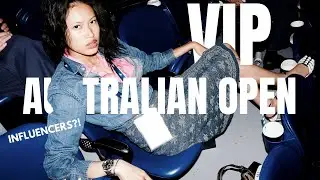Australian Open VIP vlog (grwm, Ralph Lauren, influencers)