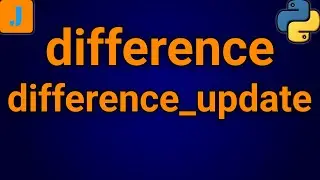 Python: разность множеств и обновление разности