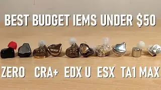 Best Budget IEM Under $50 Feat 7hz Blon KZ CCA and TRN