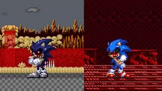 Mario Sonic and Kirby Episode 305 Sonic.EXE Vs Exeller (Revenge ARC Episode 1)