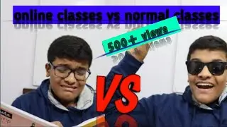 Online classes vs normal classes|Karthik menpadi vines