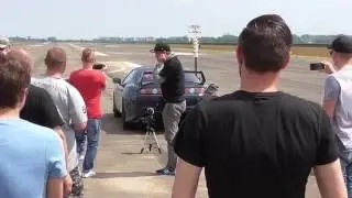 1250HP Supra on standing half mile @ Race1000 (Germany)