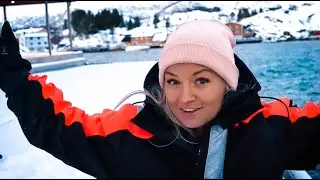 IT WAS TOO BIG FOR US !! Arctic fishing and surfing