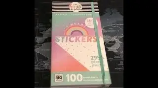 Pastel Sticker Book Flip Through
