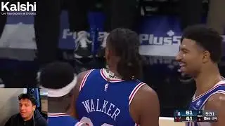 GAME WINNER!!! 🔥 Reacting to 76ers vs Bulls Highlights! 🏀 CRAZY ENDING!