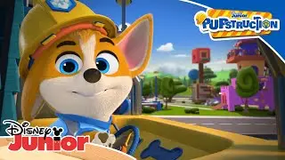 Hush Puppies 🐾 | Pupstruction 🦺 | Disney Junior MENA