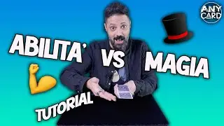 ABILITA' vs MAGIA \\ TUTORIAL #magictrick #magician