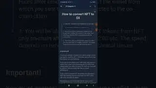 How to convert your X empire Nft Voucher to $x Token