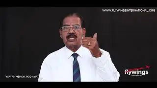 BBA Aviation First day orientation class by Prof. Vijayan Menon HOD Aviation Department