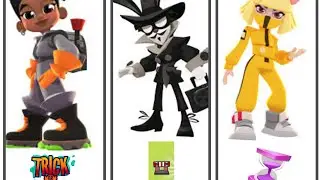 Three destinations with three different game modes and three special characters 