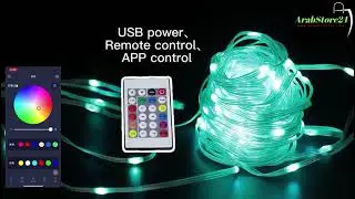 New Brand Outdoor RGB LED CommercialGrade Waterproof IP67 Decorative Fairy Garden Fence Strip Lights