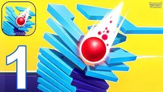 Stack Ball Live Gameplay 🔥🔥 &ndash; Unlimited Fun on the Run! - Usman Sheikh Vlog27