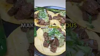 Authentic Carne Asada Tacos 🇲🇽🌮 recipe (description) ↗️ #tacos #mexicanfood #carneasada #carne