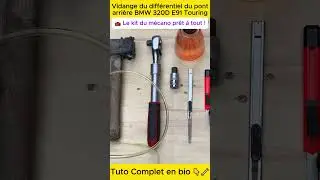 WD-MF maison + huile 75W90 : ton secret pour vidanger comme un boss 💪 #bmwe90 #bmwe91